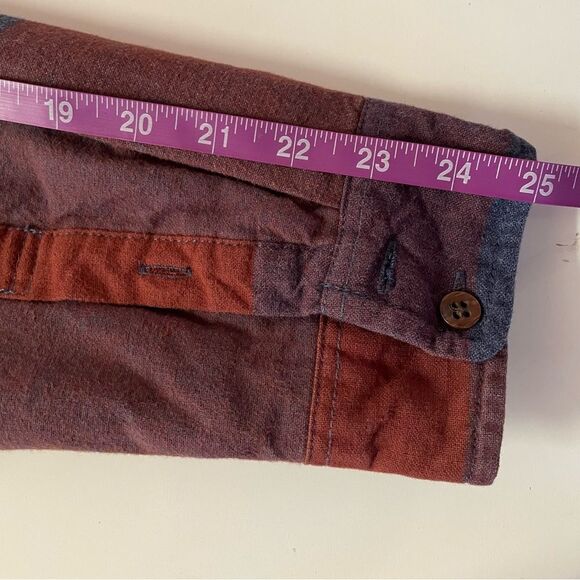 Vans Men’s Quilted Blue & Burgundy Shirt Jacket Size L EUC - Picture 7 of 12